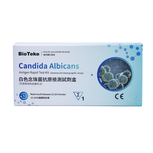 Candida albicans Antigeen Rapid Test Kit (immunokromatografinen määritys)