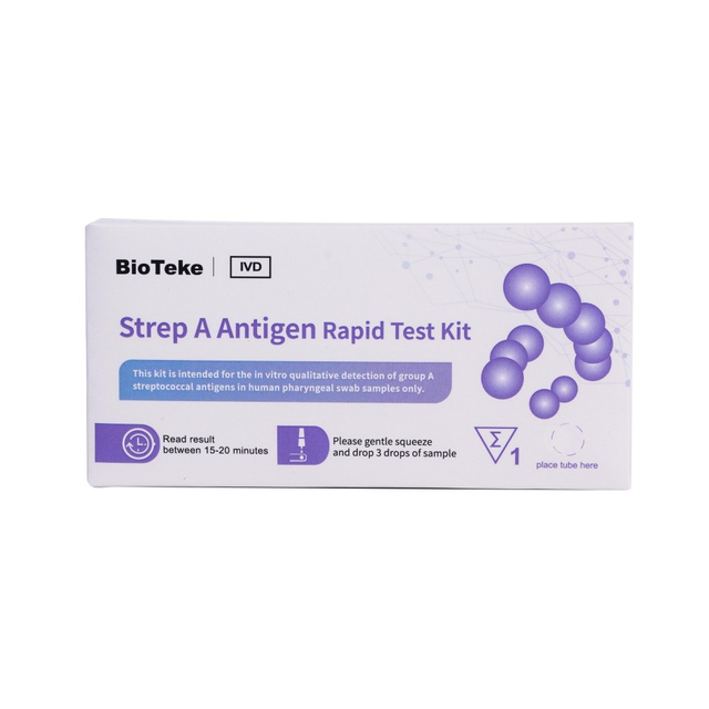 Strep antigeenin nopea testipakkaus