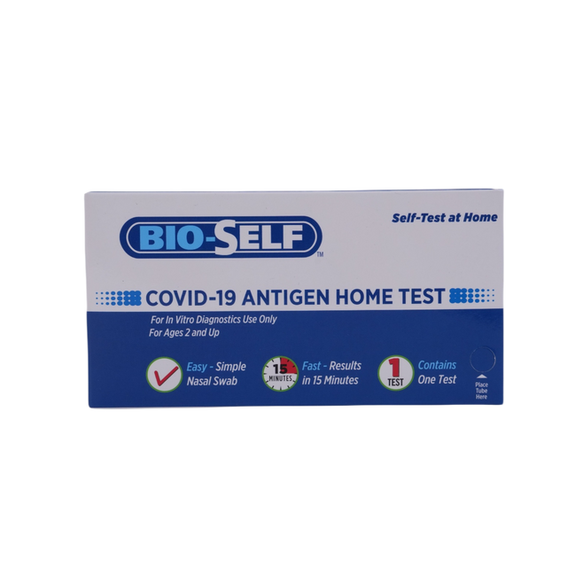 COVID-19 (SARS-COV-2) Antigeenin kotitesti EUA-sertifioinnilla 