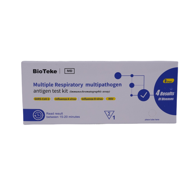 COVID -flunssa RSV: lle (immunokromatografinen määritys) useita hengityselinten multitogeeniantigeenitestipakkausta (immunokromatografinen määritys)