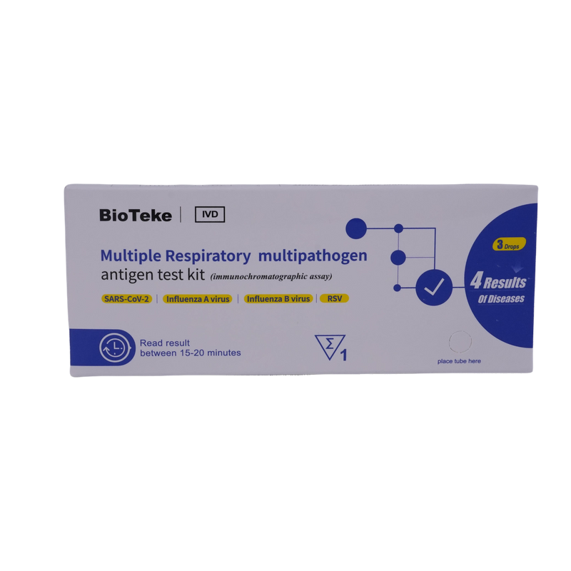 COVID -flunssa RSV: lle (immunokromatografinen määritys) useita hengityselinten multitogeeniantigeenitestipakkausta (immunokromatografinen määritys)