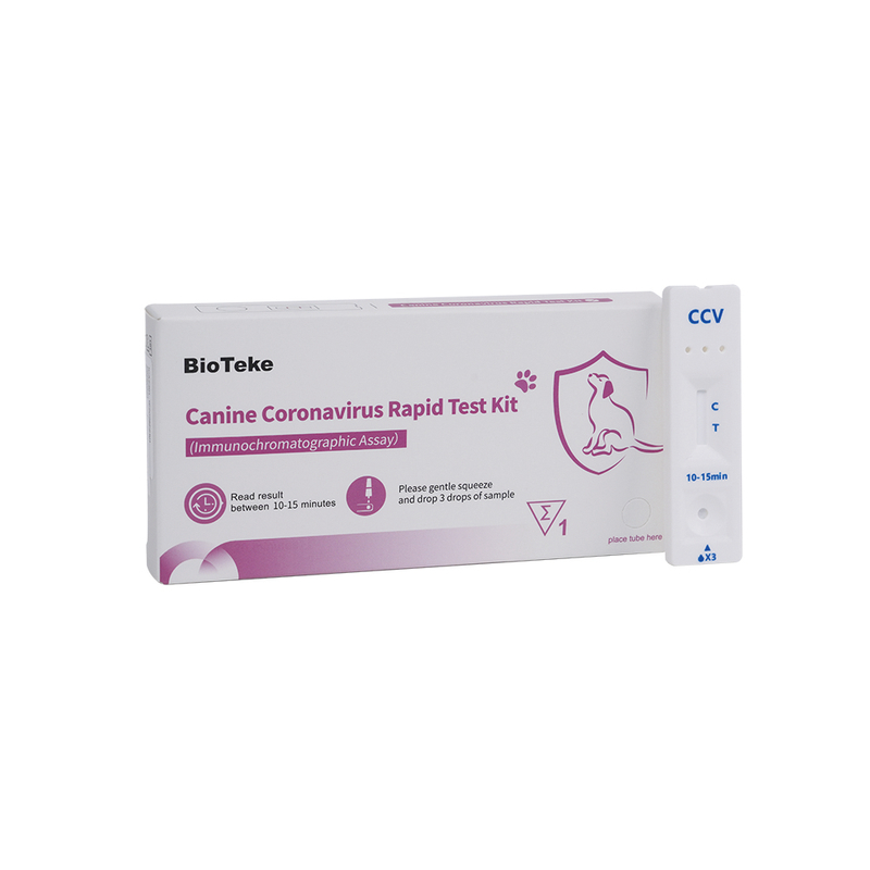 Canine Coronavirus (CCV) Rapid Test Kit (immunokromatografinen määritys) ICA2301-1