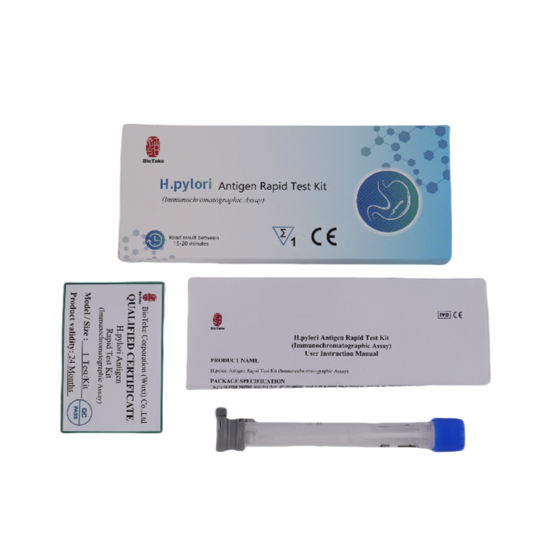 Helicobacter pylori nopea antigeenitestipakkaus