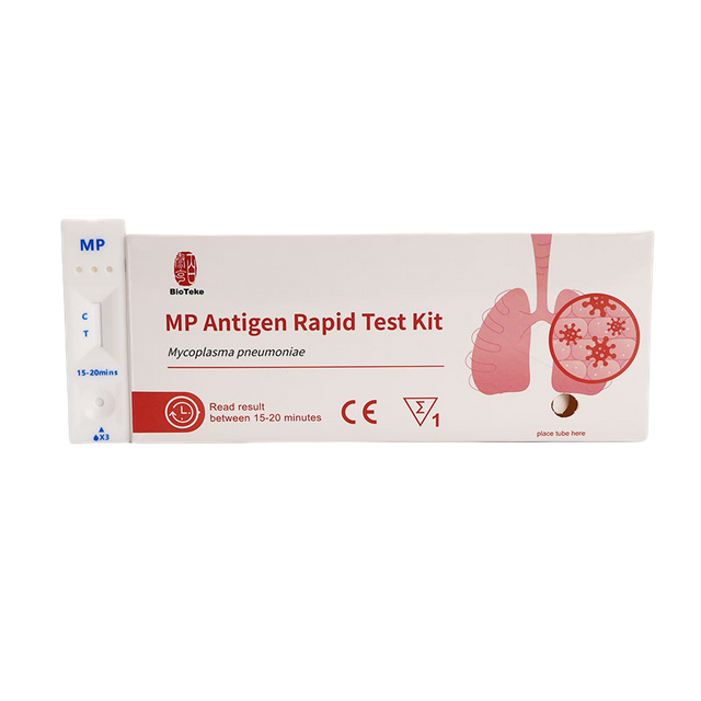 Mycoplasma pneumoniae (MP) antigeenin nopea testipakkaus 