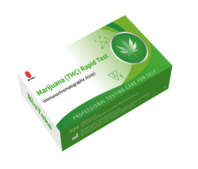 Marihuana (THC) nopea testi (immunokromatografinen määritys)