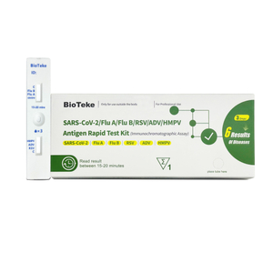 6 in 1 COVID Flu A&B RSV ADV HMPV Antigen Rapid Test Kit