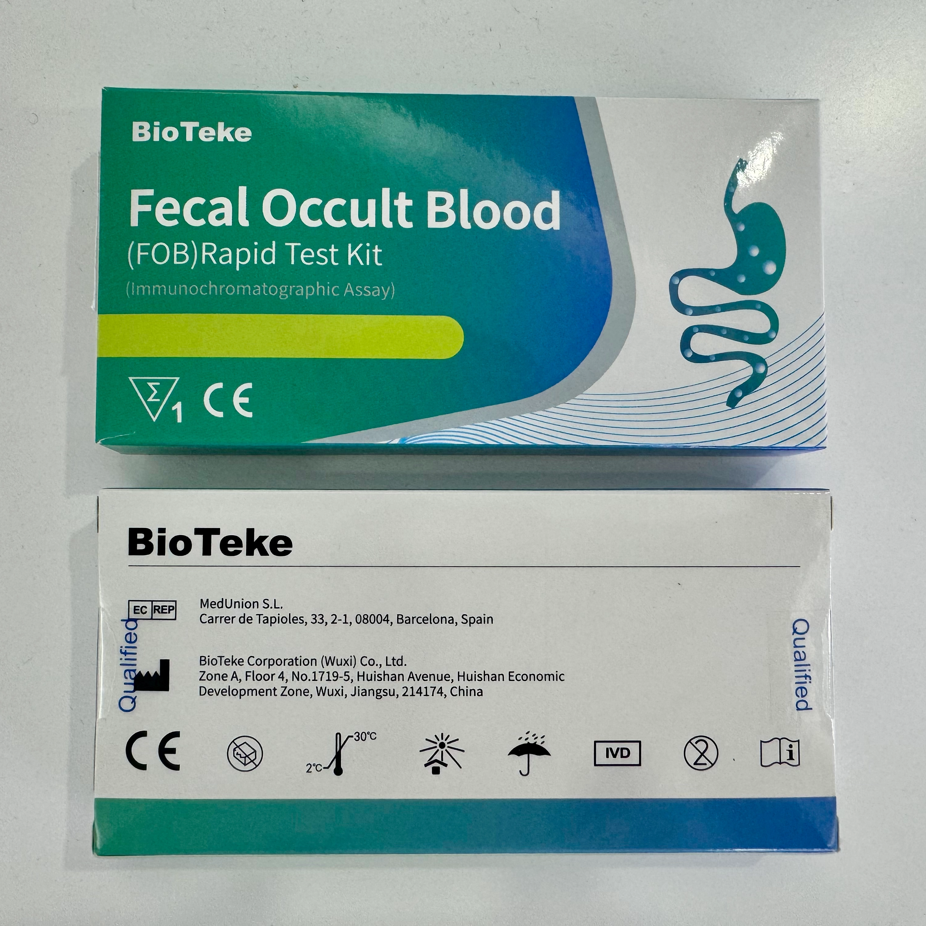 Fekaalisen okkultistisen veren (FOB) nopea testikit (immunokromatografinen määritys)