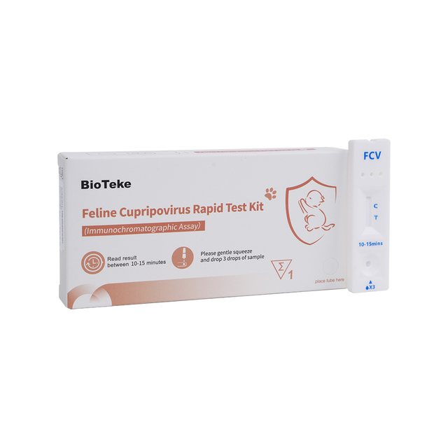 Kissan cupripovirus (FCV) Rapid Test Kit (immunokromatografinen määritys) ICA2301-13