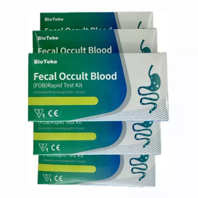 Fekaalisen okkultistisen veren (FOB) nopea testikit (immunokromatografinen määritys)