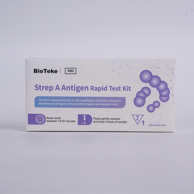 Strep antigeenin nopea testipakkaus